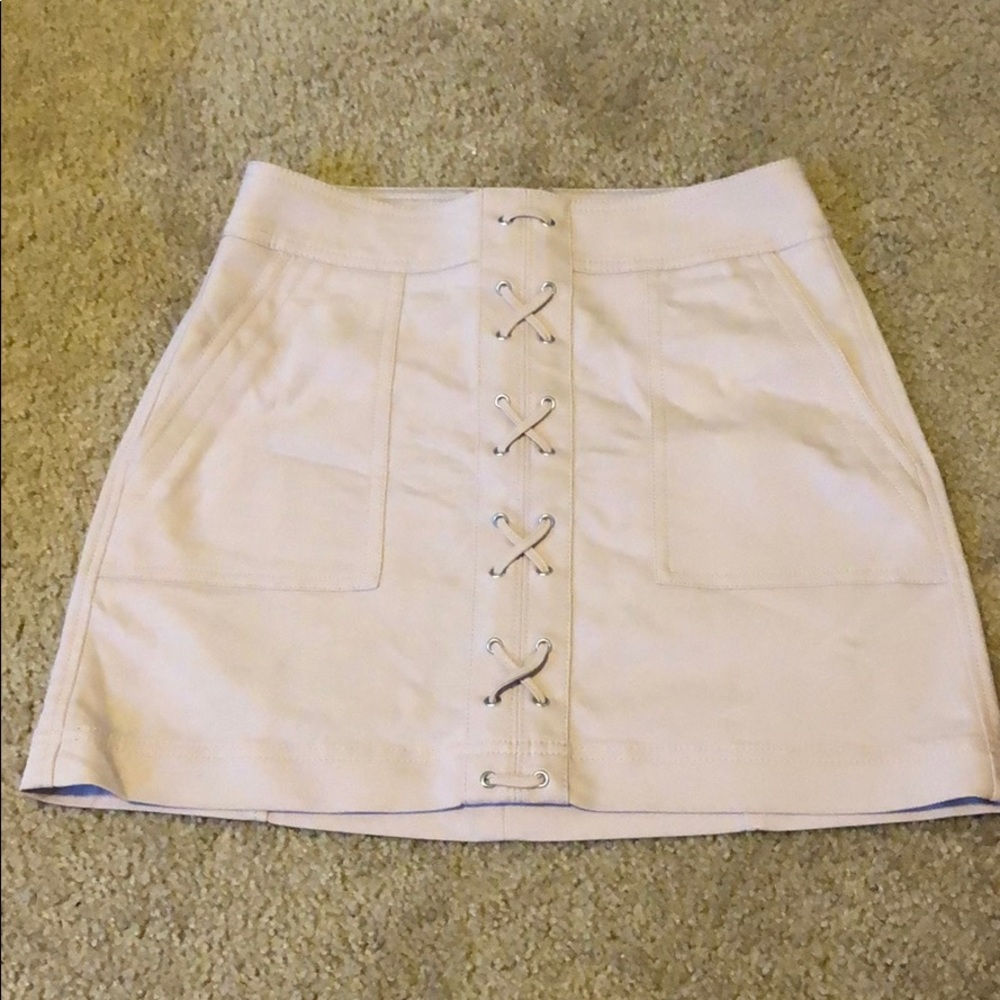 Express, light pink mini skirt, size 0